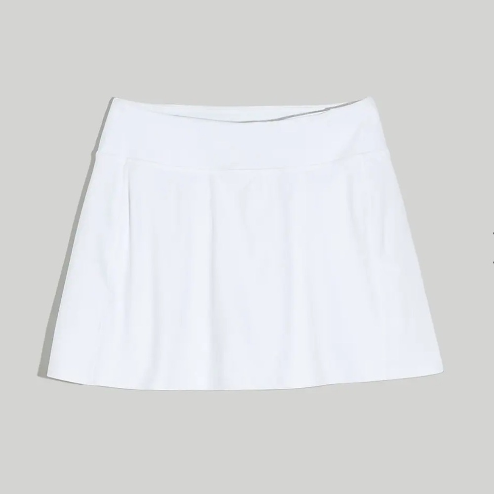 Madewell MWL Flex Fitness Skirt - White - Size Small